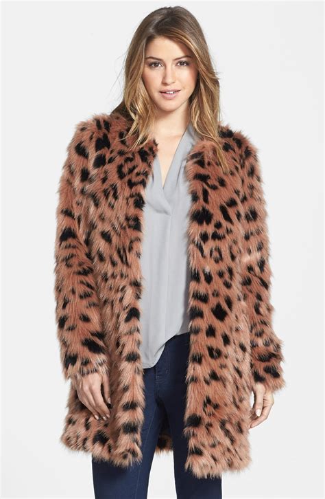 michael michael kors faux fur coat|michael kors fur coat women's.